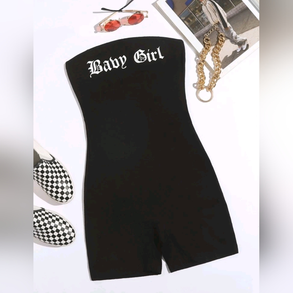 Baby Girl Tube Romper